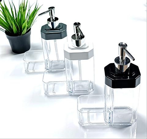 Distributeur De Savon À Pompe En Cristal