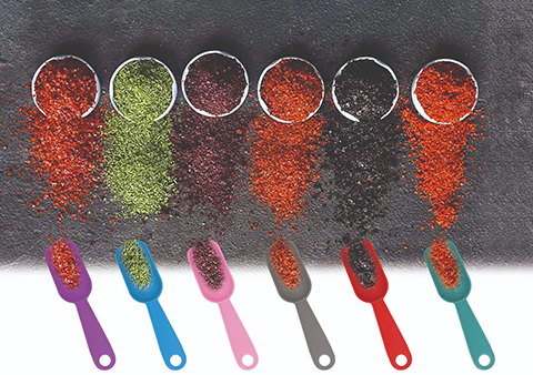 Cuillère À Épices 6 Pcs Set 35 Set En Présentoir(6 Display In Box)