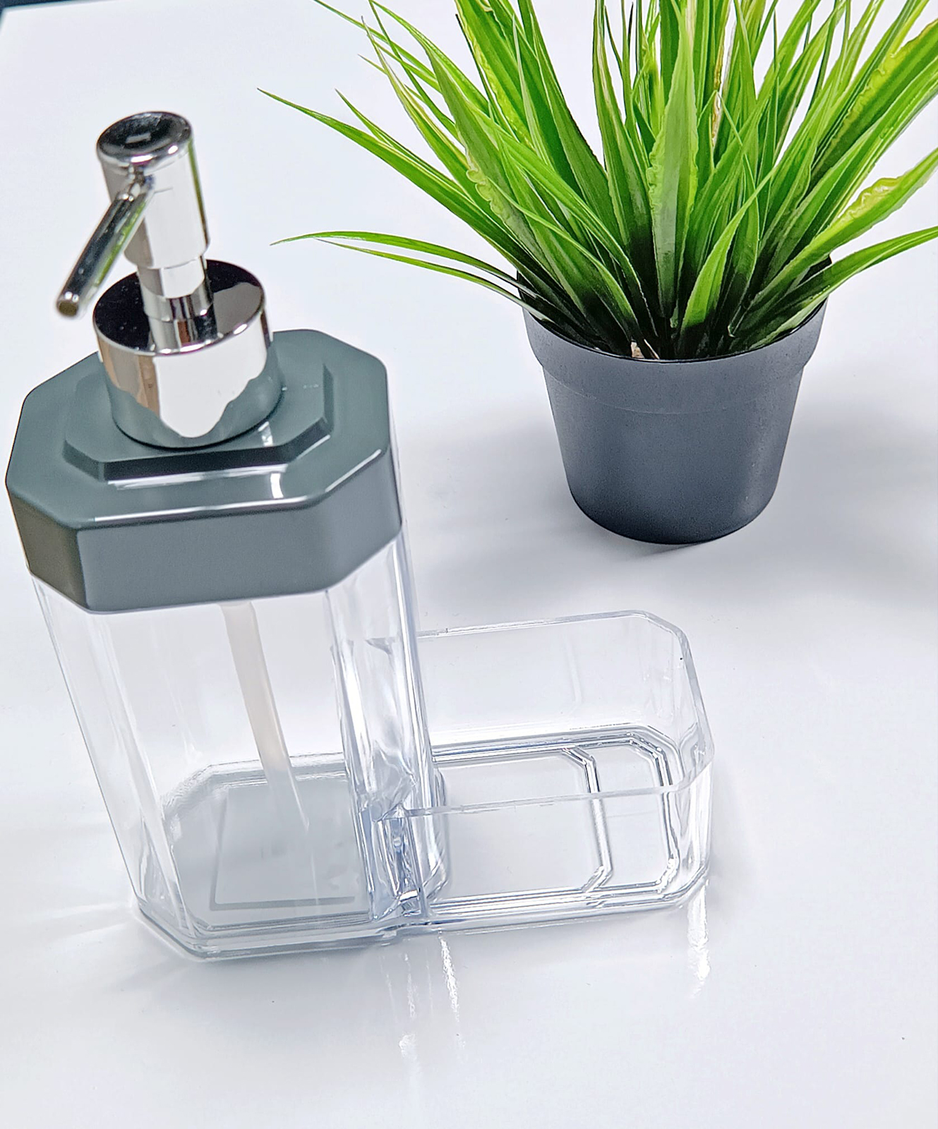 Distributeur De Savon À Pompe En Cristal