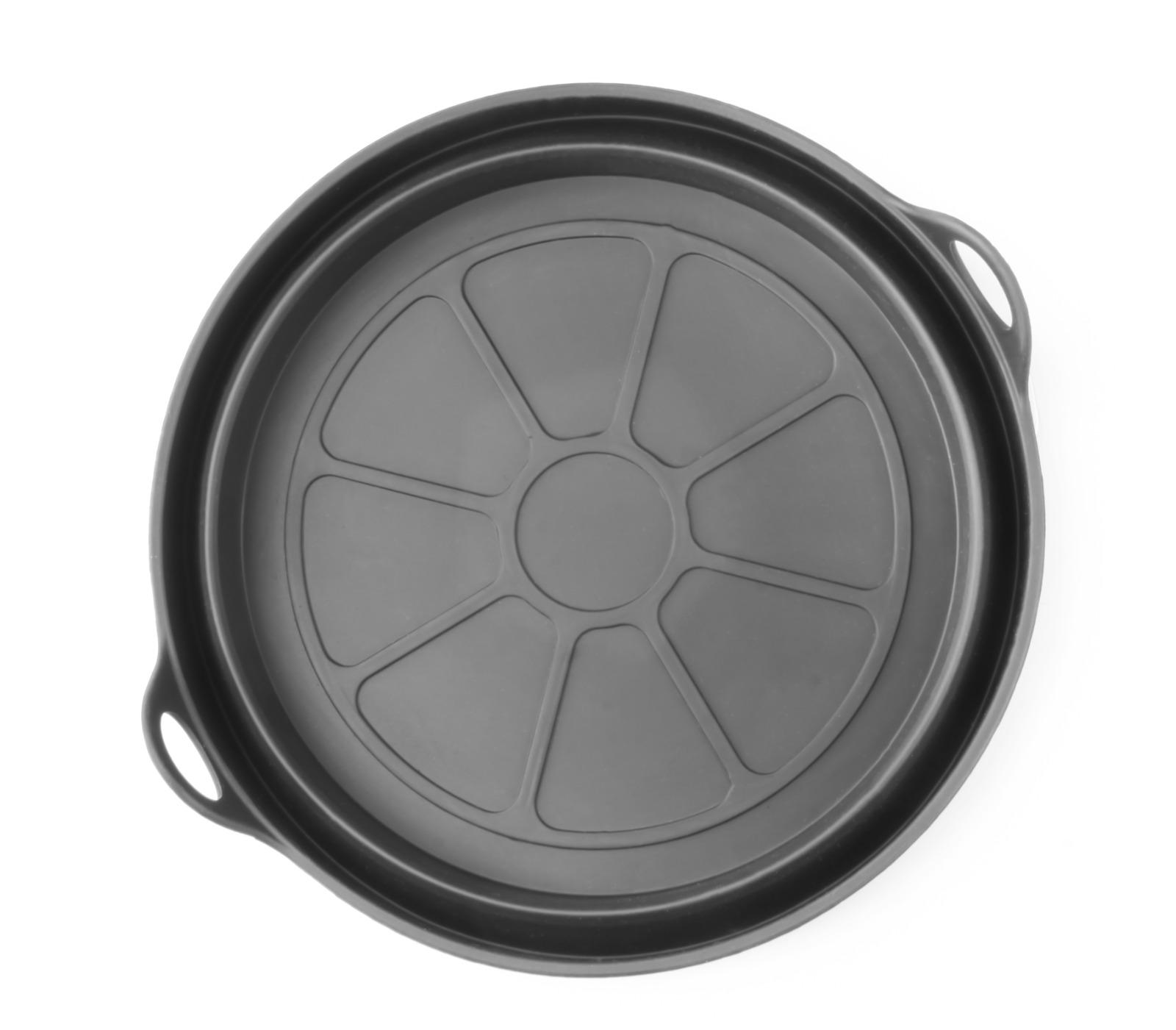 Katlanır Yuvarlak Silikon Airfryer Pişirme Kabı